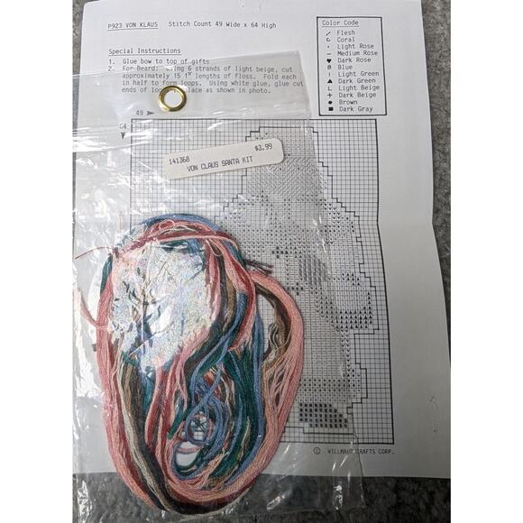 Cross Stitch Kits Lot of 3 CHRISTMAS THEMED crafty diy handmade busy hands hobby - Picture 10 of 10